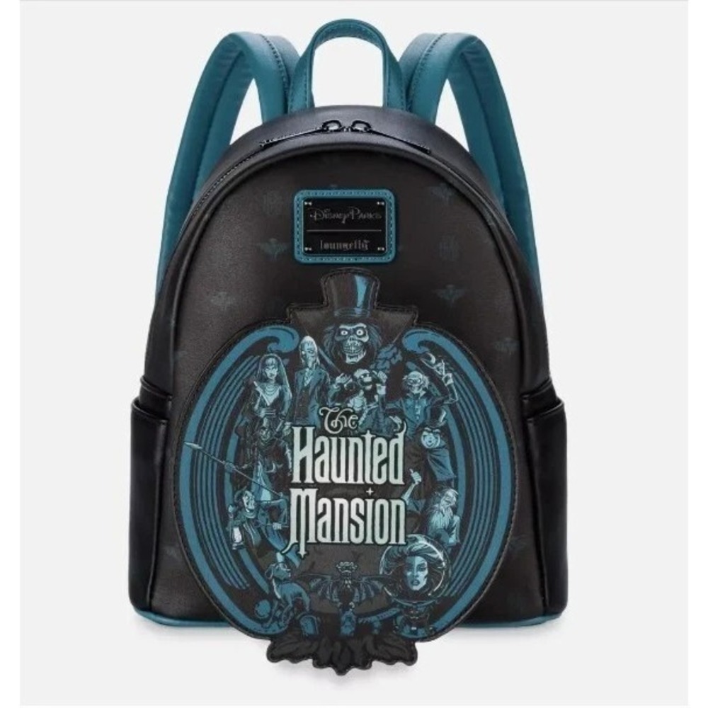 Disney The Haunted Mansion Glow in the Dark Loungefly Mini Backpack New with Tag